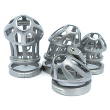 Load image into Gallery viewer, BON4Max high quality male chastity package in stainless steel including all cage sizes
