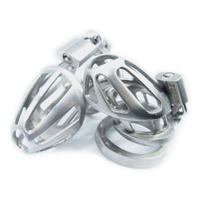 Load image into Gallery viewer, BON4Mplus optimal male chastity package in stainless steel
