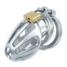Load image into Gallery viewer, BON4Msmall stainless steel chastity device / Solid version
