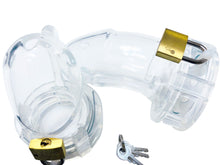 Load image into Gallery viewer, BON4plus silicone male chastity dual cage set
